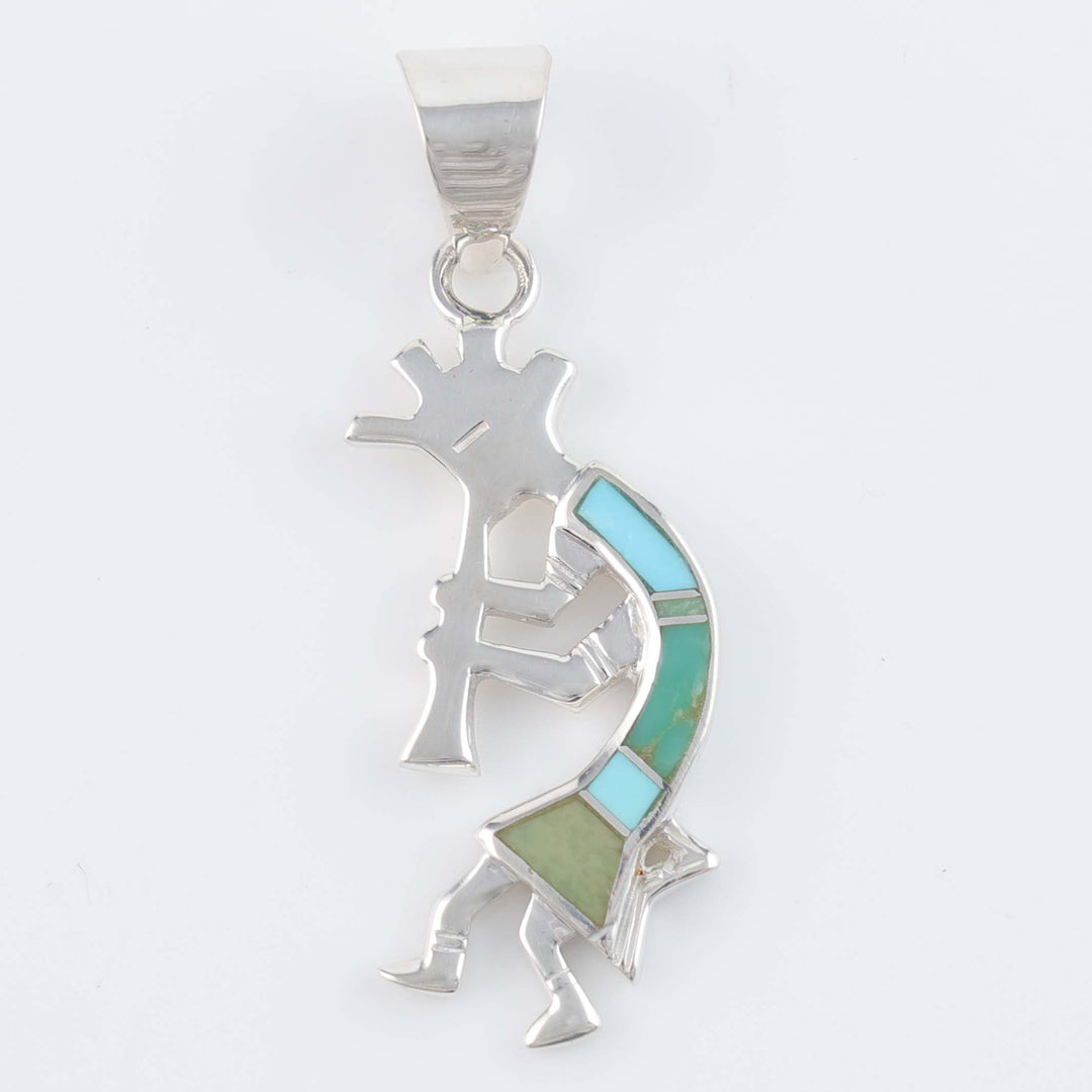 Kokopelli Inlay Pendant
