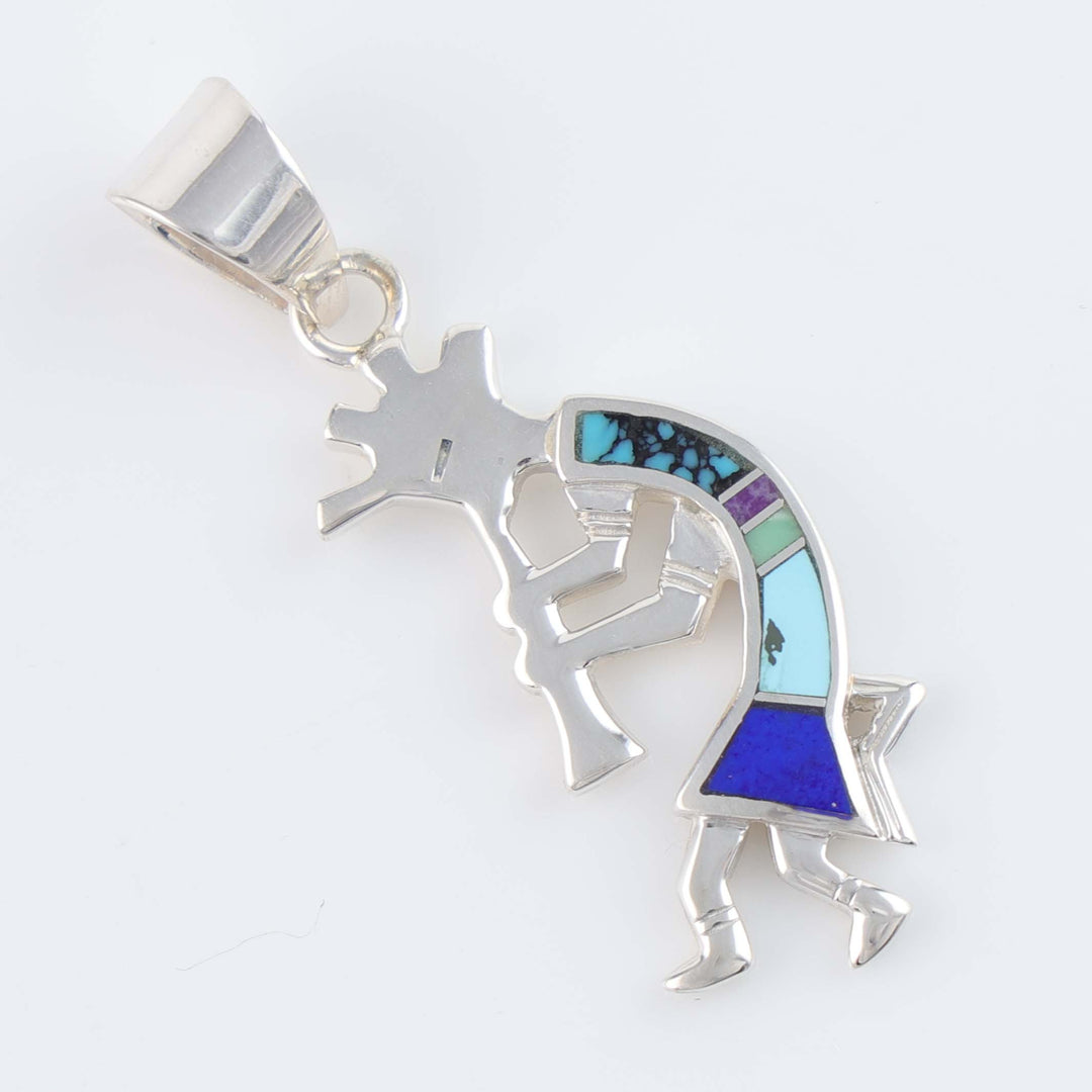 Kokopelli Inlay Pendant