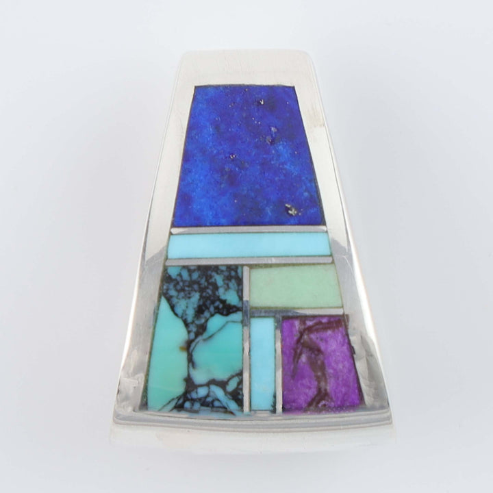 Navajo Inlay Slide Pendant