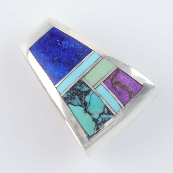 Navajo Inlay Slide Pendant