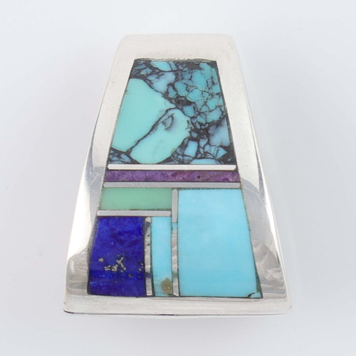 Navajo Inlay Slide Pendant