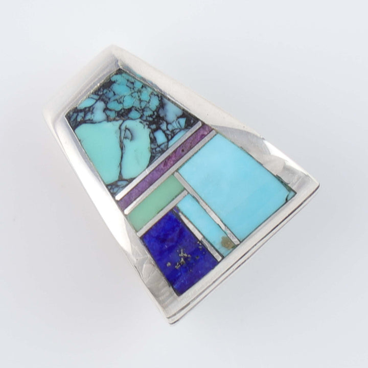 Navajo Inlay Slide Pendant