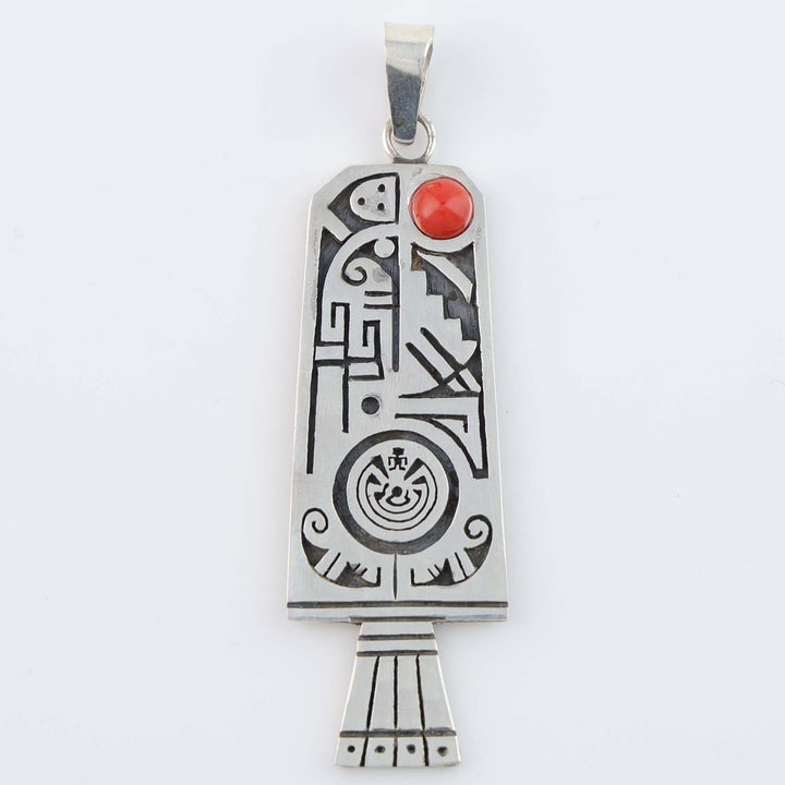 Coral Man in the Maze Pendant