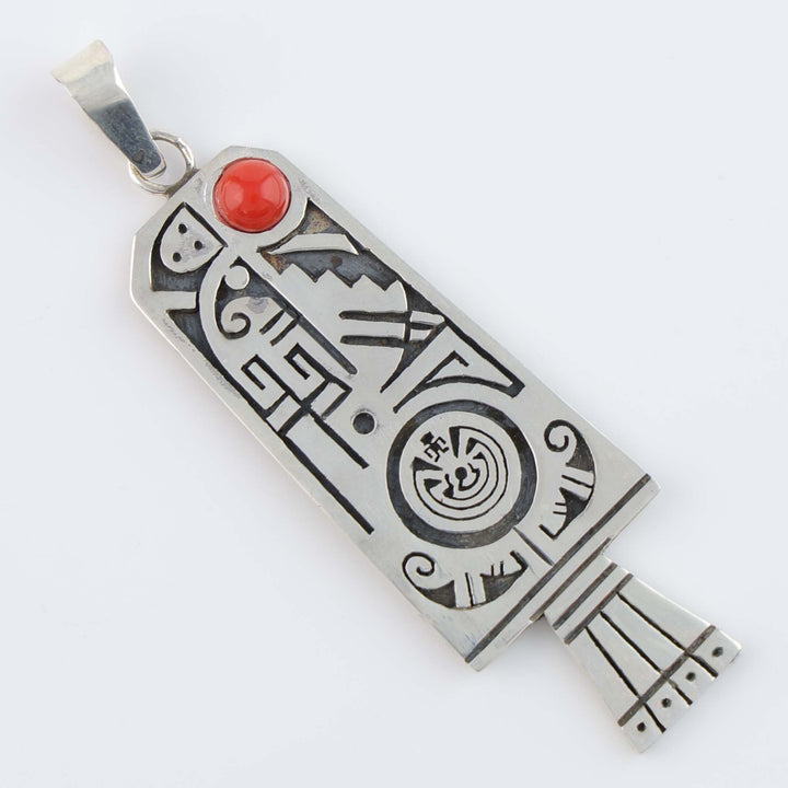 Coral Man in the Maze Pendant