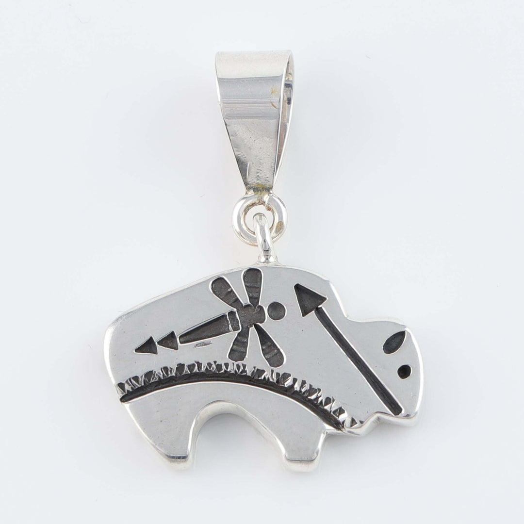 Navajo Bison Pendant