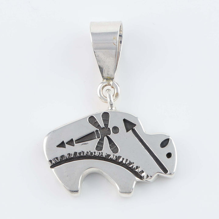 Navajo Bison Pendant