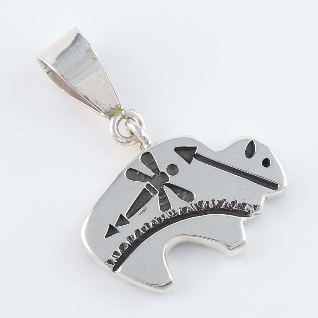 Navajo Bison Pendant