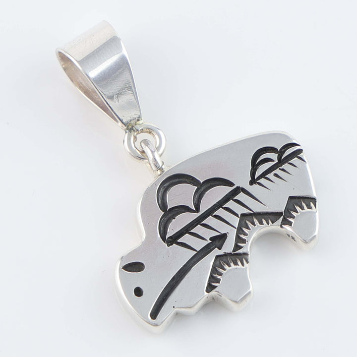 Navajo Bison Pendant