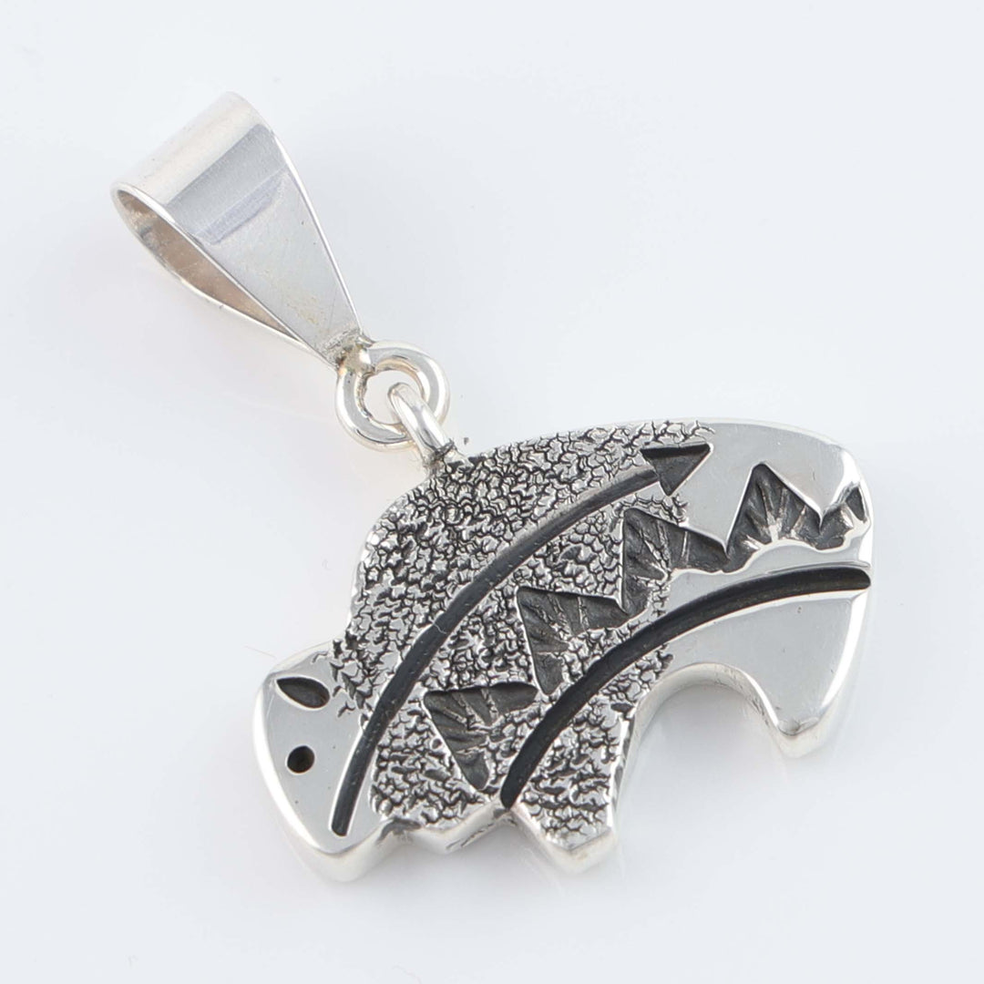 Navajo Bison Pendant