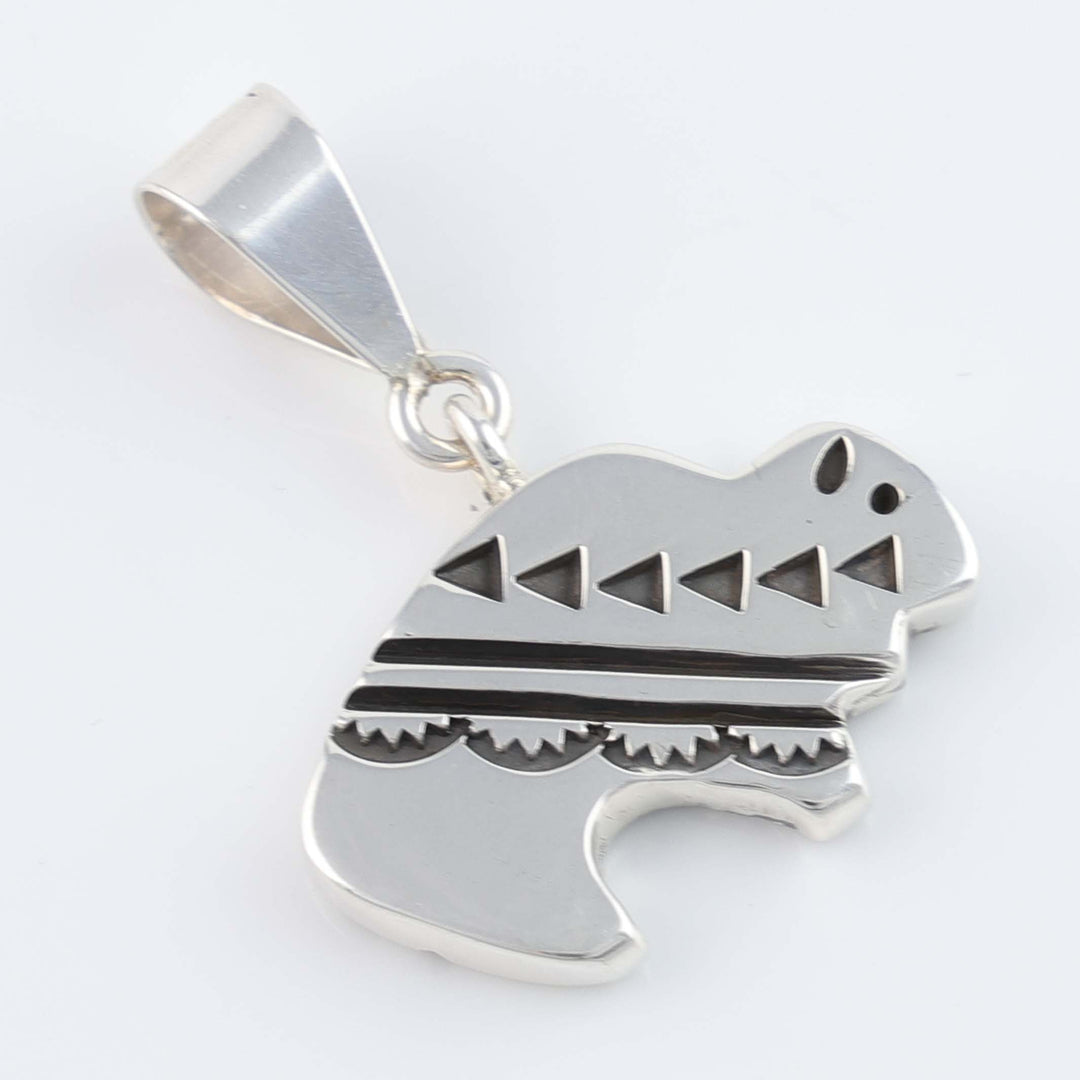 Navajo Bison Pendant