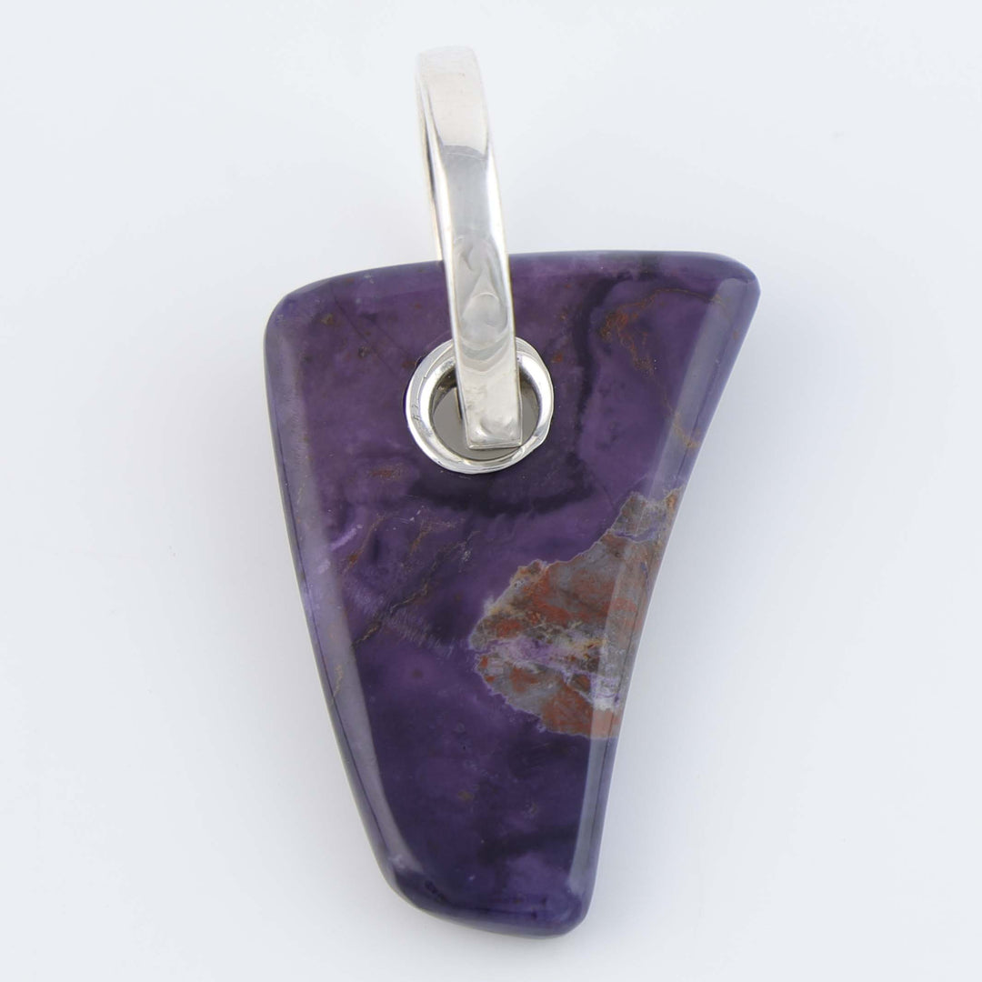 Purple Chalcedony Pendant
