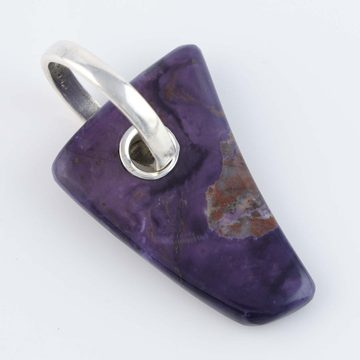 Purple Chalcedony Pendant