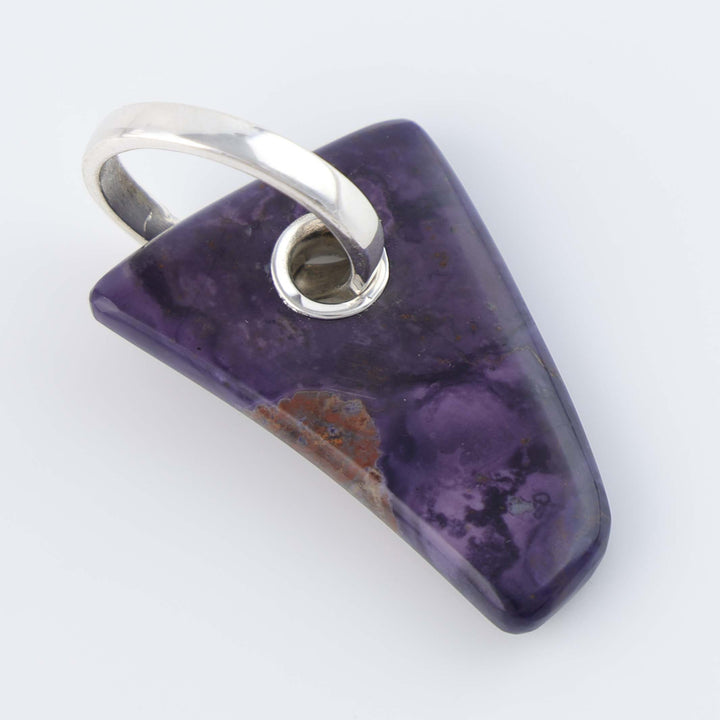 Purple Chalcedony Pendant