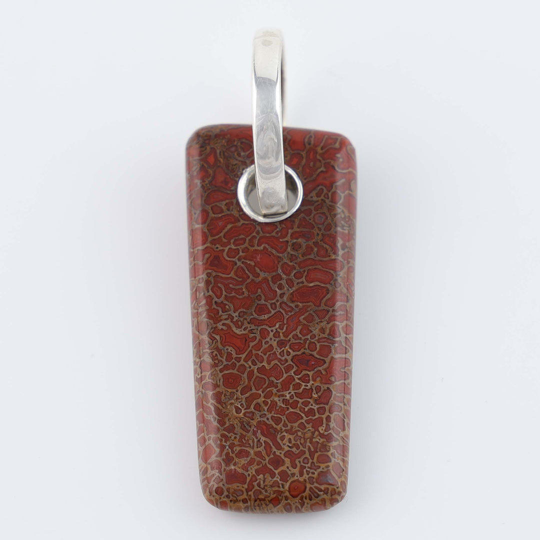 Fossilized Dinosaur Bone Pendant