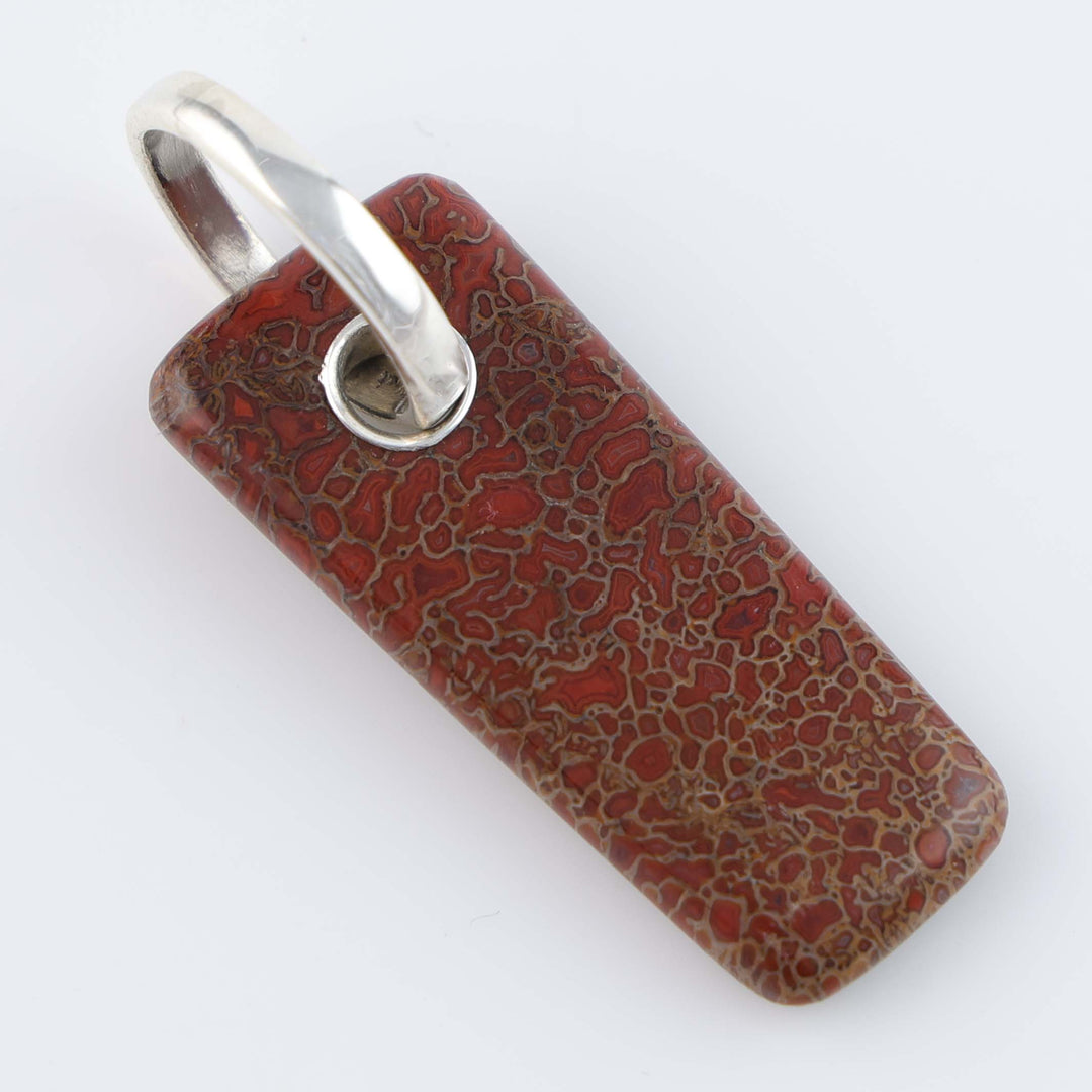 Fossilized Dinosaur Bone Pendant