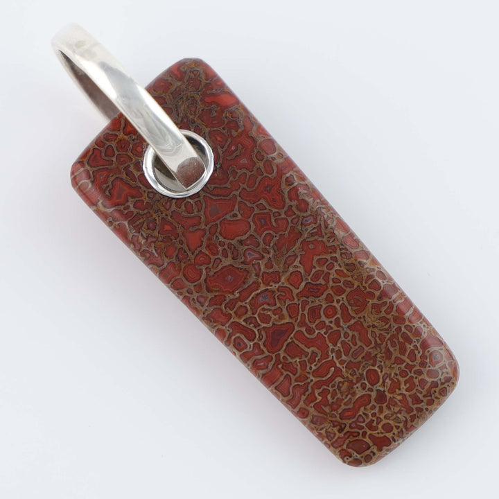 Fossilized Dinosaur Bone Pendant