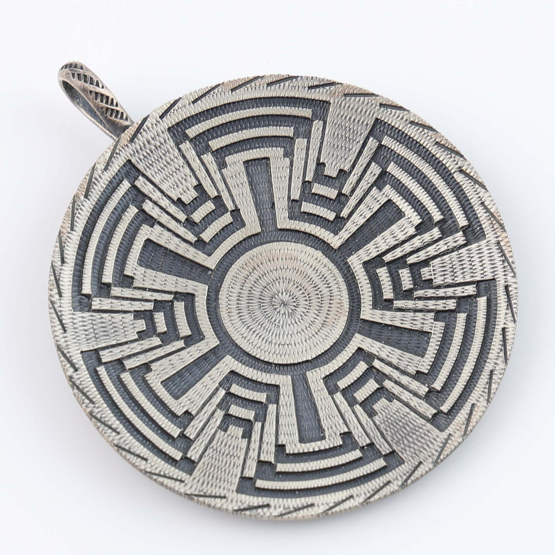 Tohono O’Odham Basket Pendant