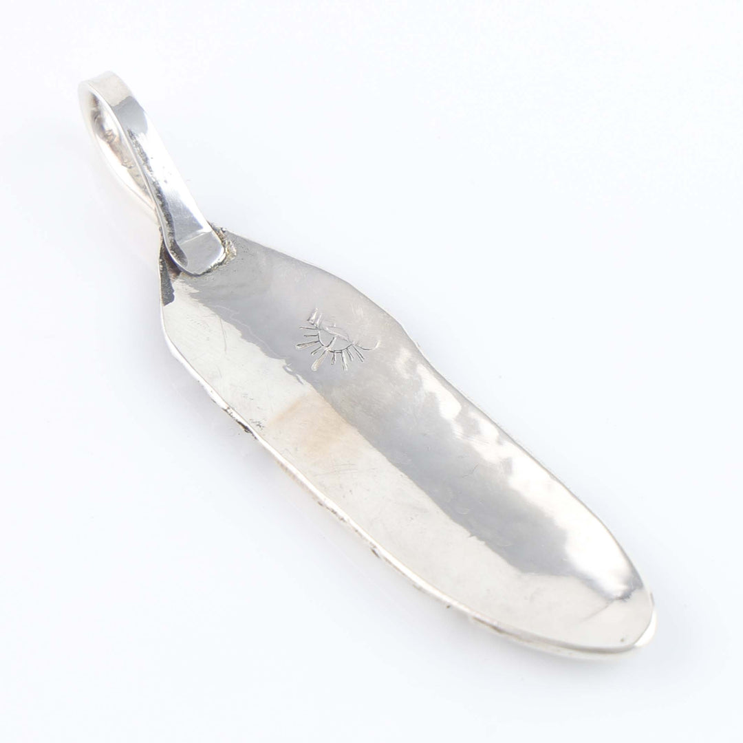 Hopi Feather Pendant