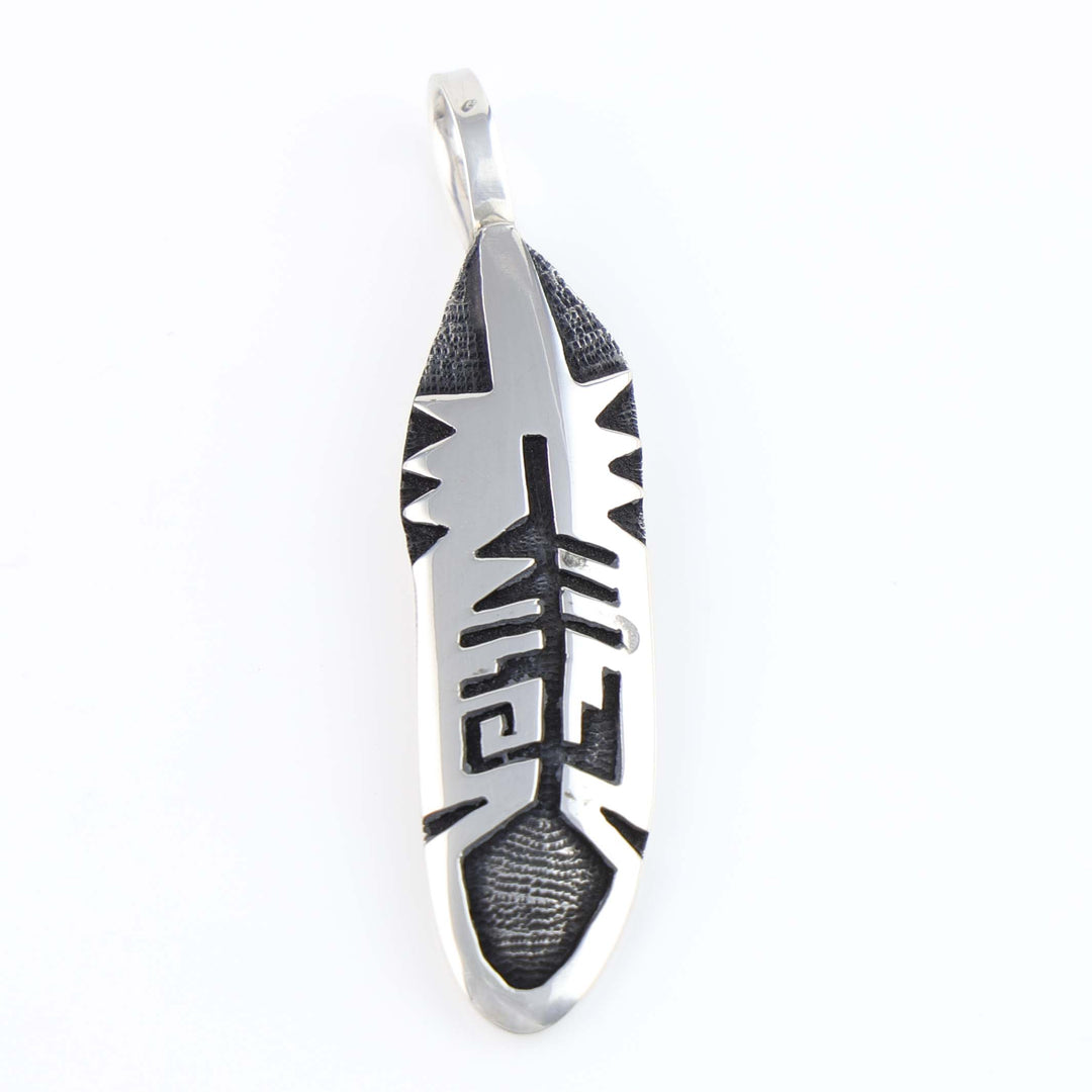 Hopi Feather Pendant