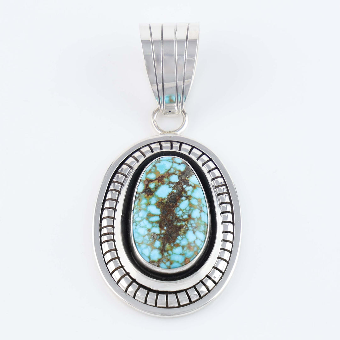 Navajo Kingman Turquoise Pendant