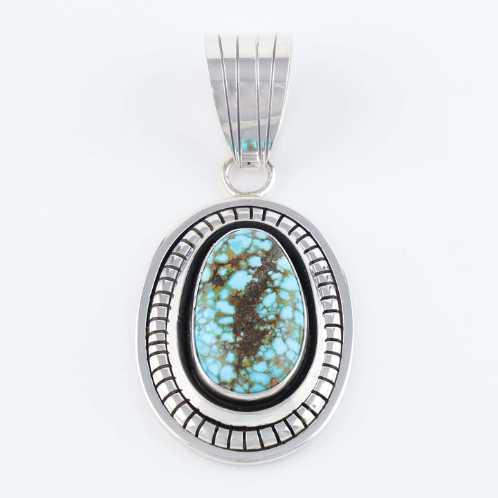Navajo Kingman Turquoise Pendant