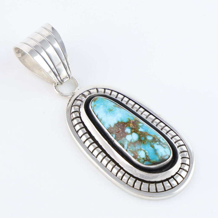 Navajo Kingman Turquoise Pendant
