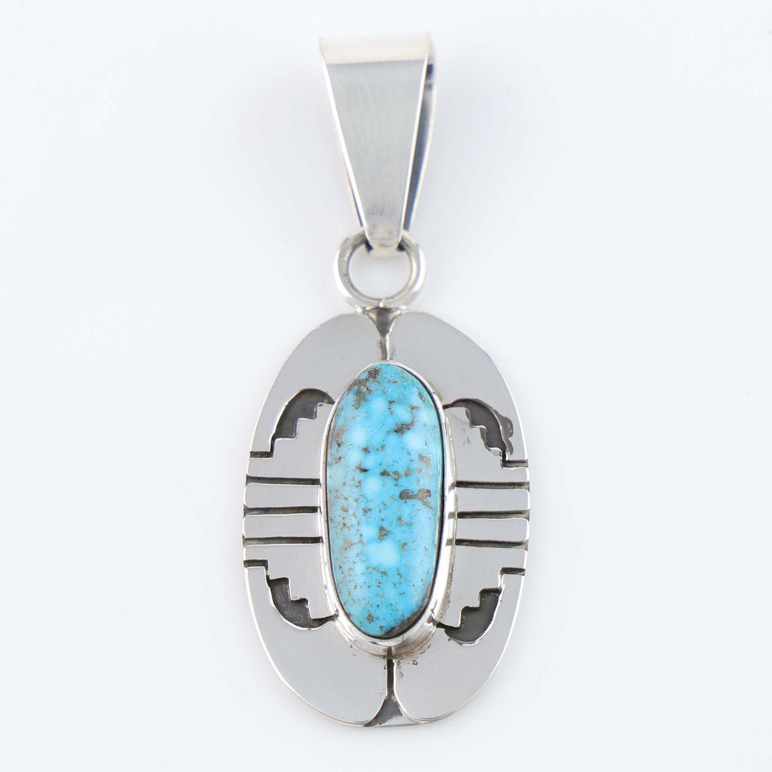 Navajo Kingman Turquoise Pendant