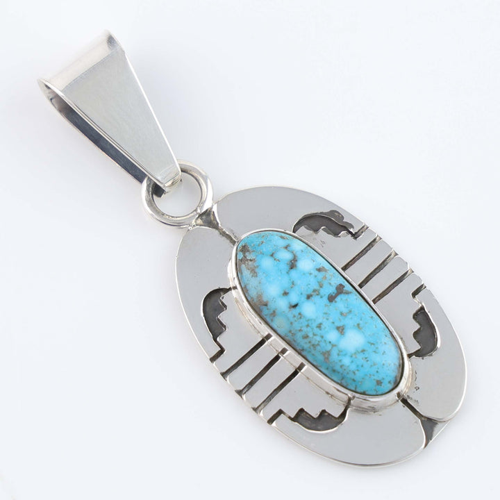Navajo Kingman Turquoise Pendant