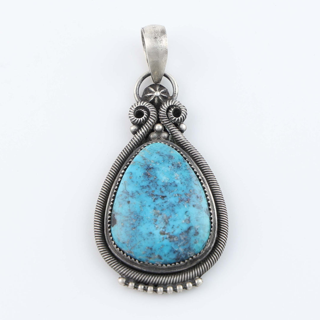 Navajo Ithaca Peak Turquoise Pendant