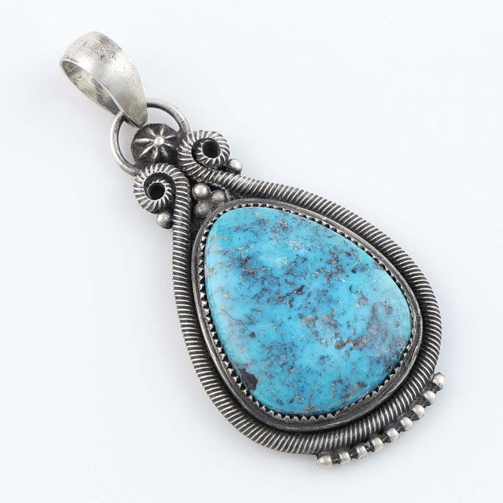 Navajo Ithaca Peak Turquoise Pendant