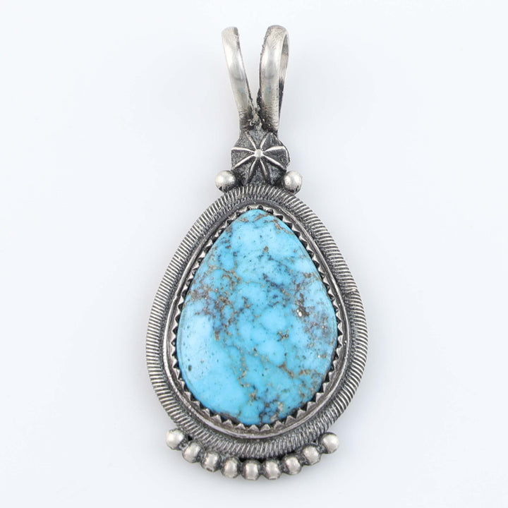 Navajo Ithaca Peak Turquoise Pendant