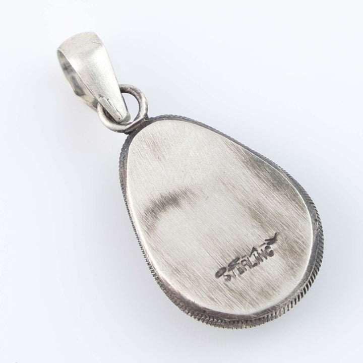 Navajo Bisbee Turquoise Pendant