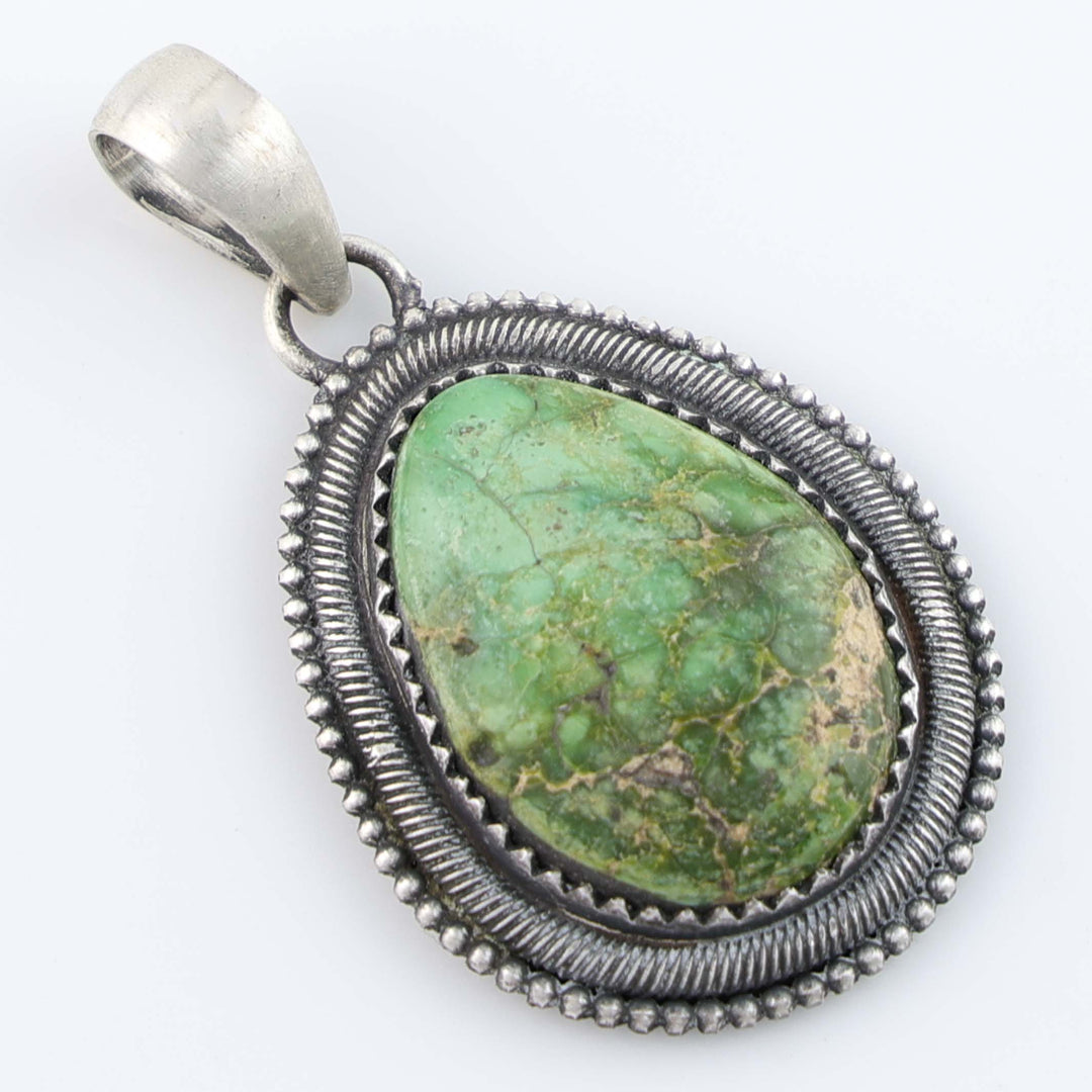 Navajo Emerald Valley Turquoise Pendant