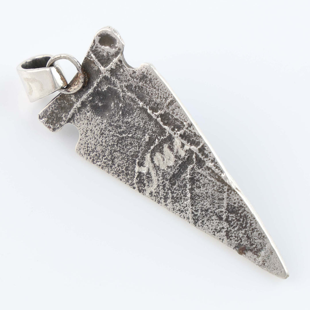 Kingman Turquoise Arrowhead Pendant