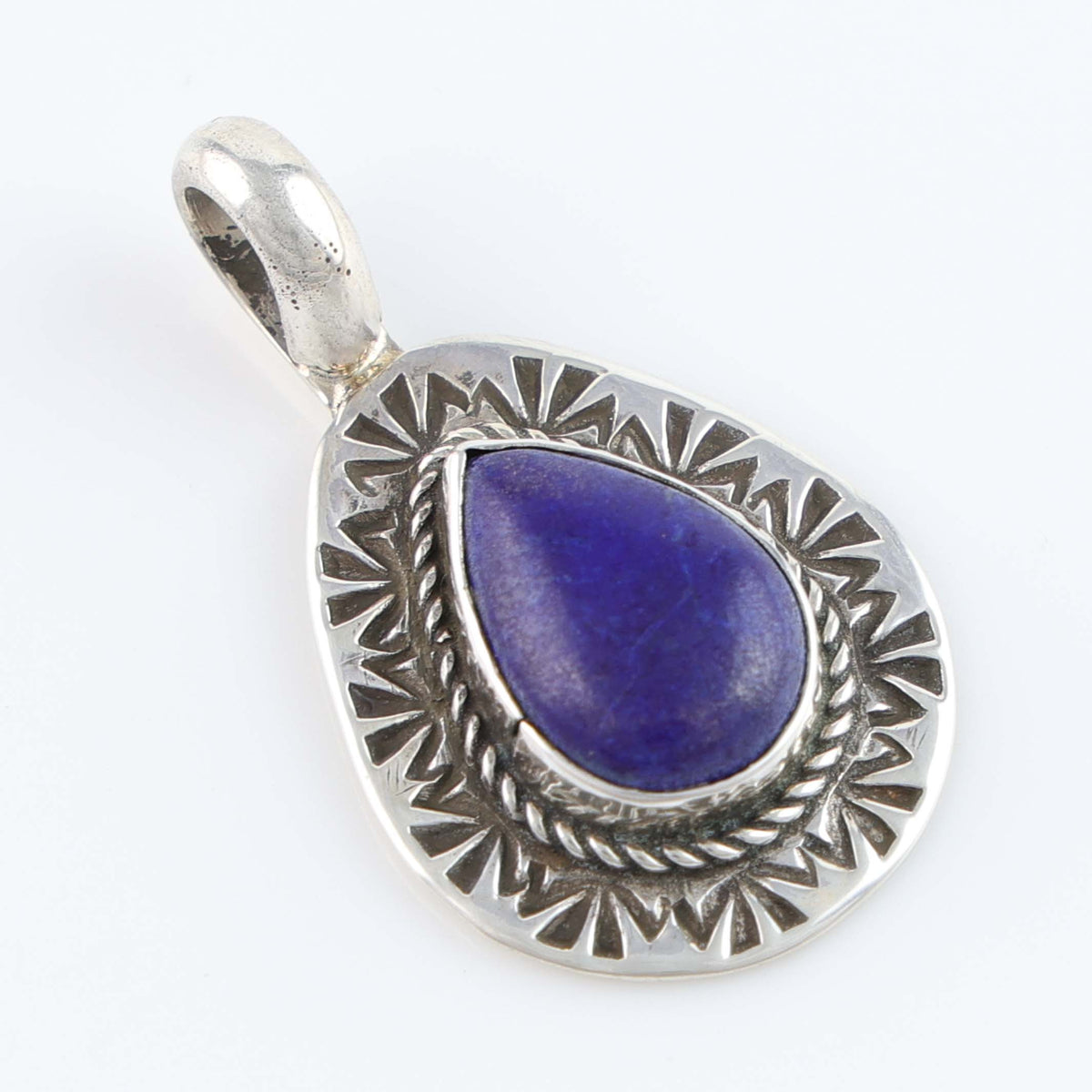 Navajo Lapis Pendant by Bryan Tisi