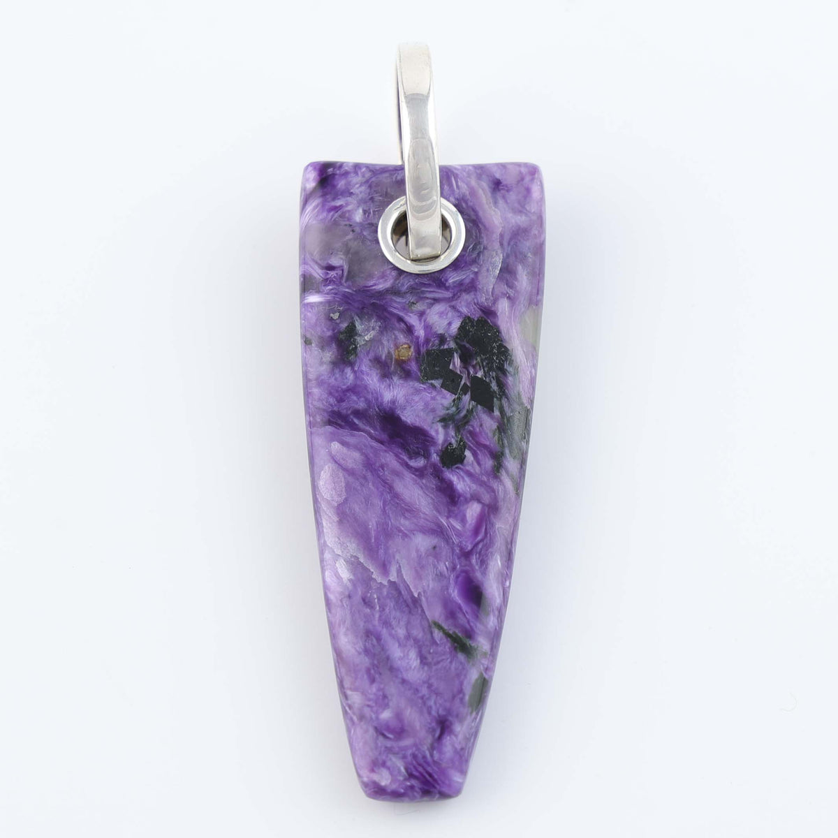 Charoite Pendant by Noah Pfeffer