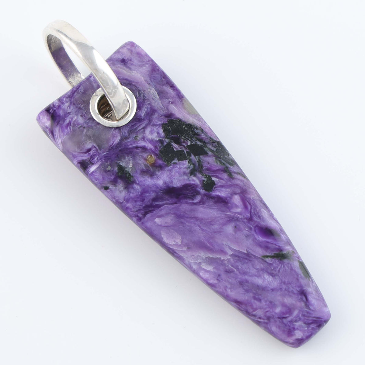 Charoite Pendant by Noah Pfeffer