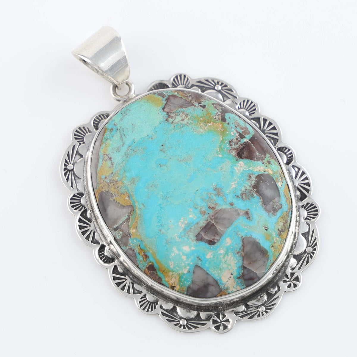 Bisbee Turquoise Pendant by Noah Pfeffer