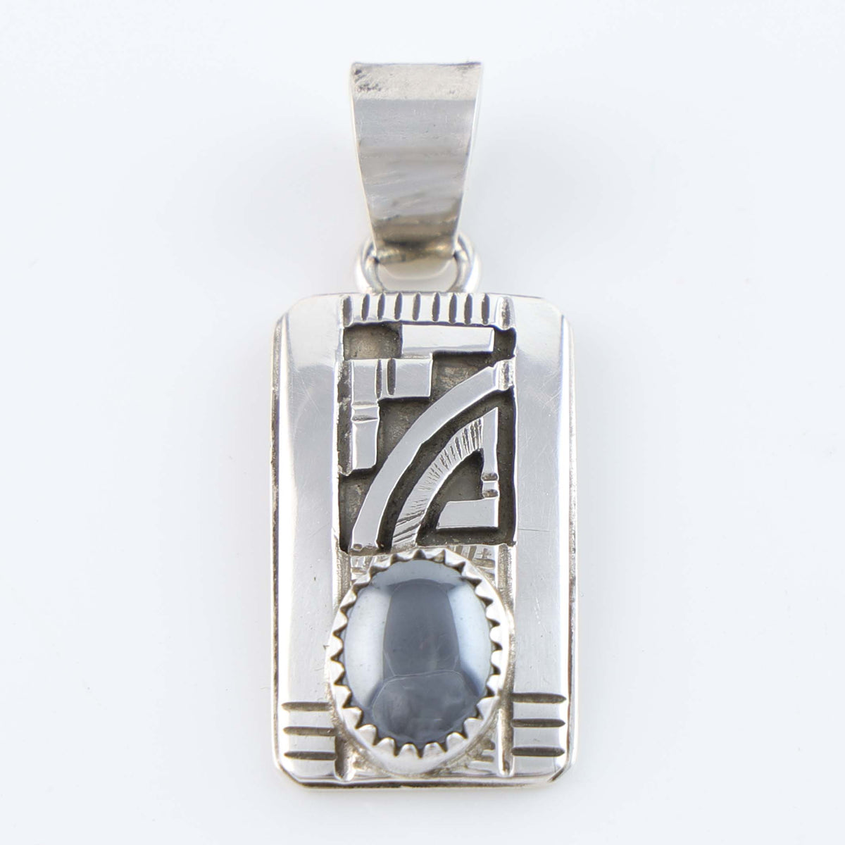 Navajo Hematite Pendant by Peter Nelson