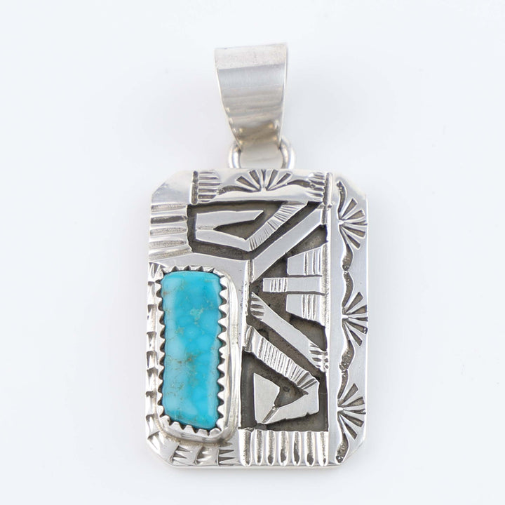 Navajo Royston Turquoise Pendant