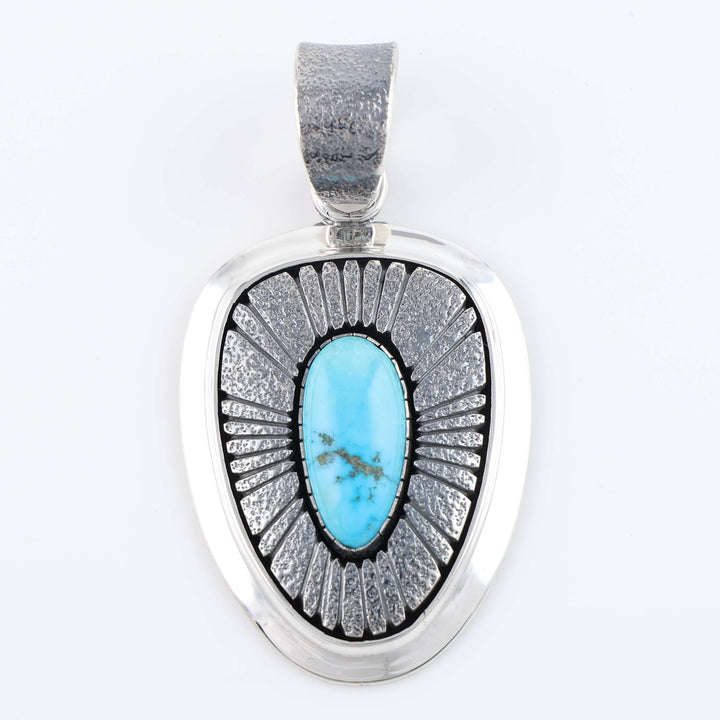Navajo Kingman Turquoise Pendant