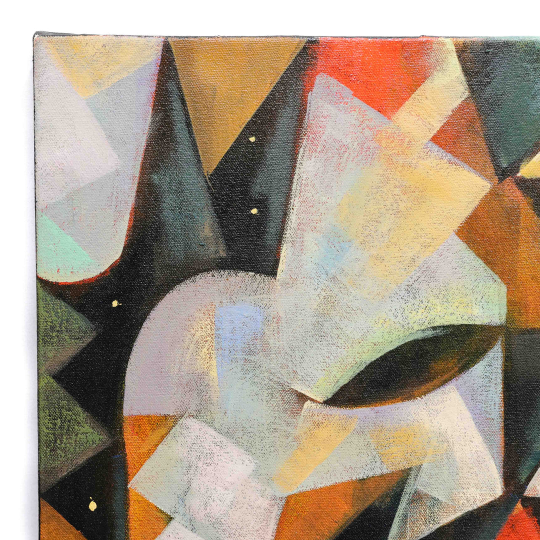 “Kneeling Figures” Painting