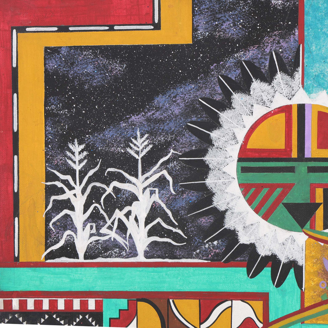 “Hopi Life” Mural-Style Painting