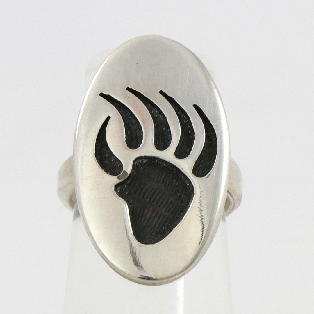 1980s Bear Paw Ring