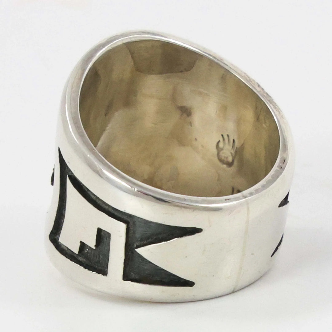 Gold on Silver Ring