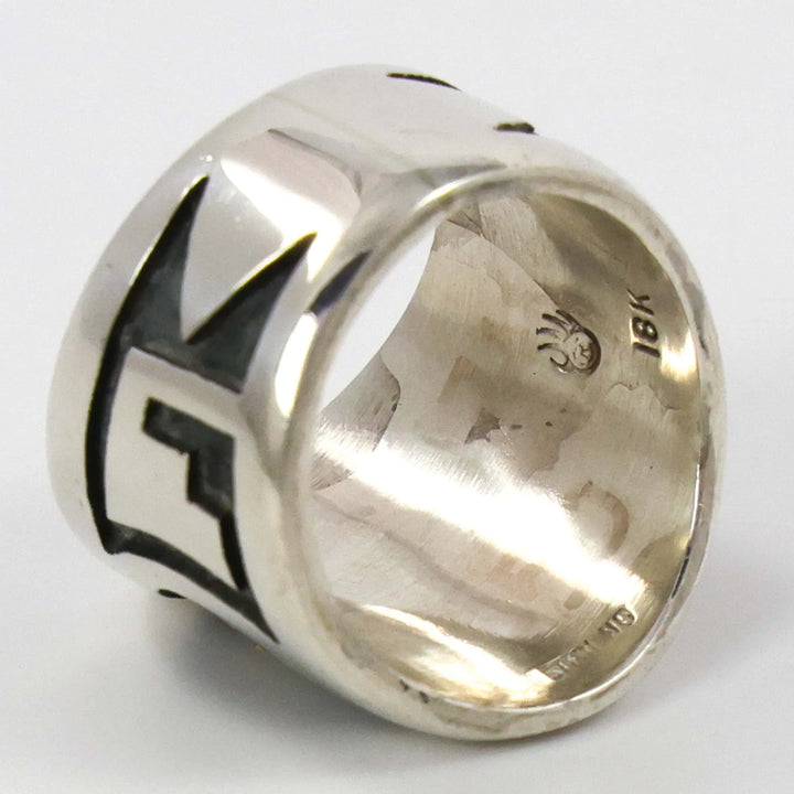 Gold on Silver Ring