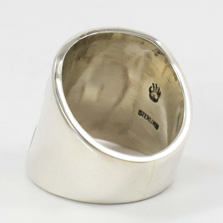 Gold on Silver Ring