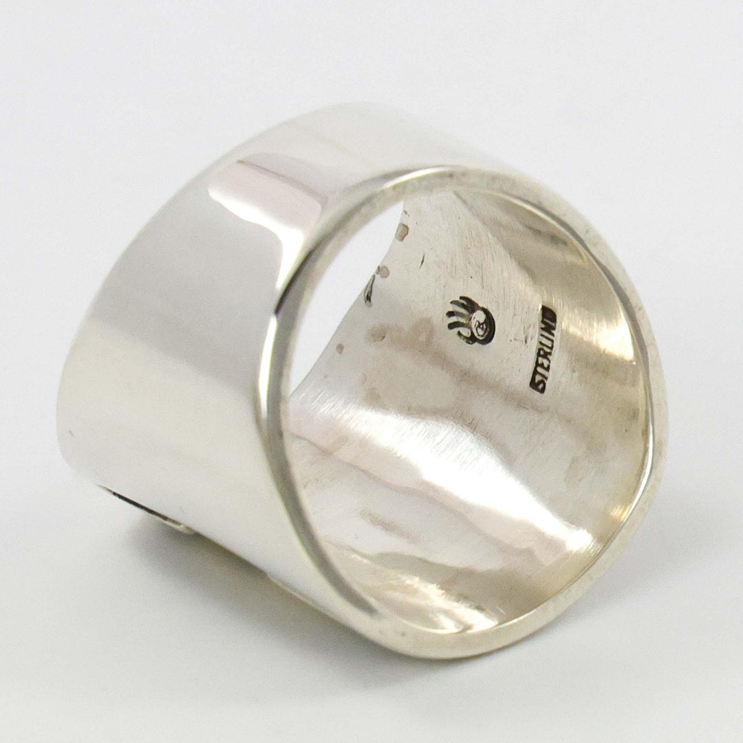 Gold on Silver Ring