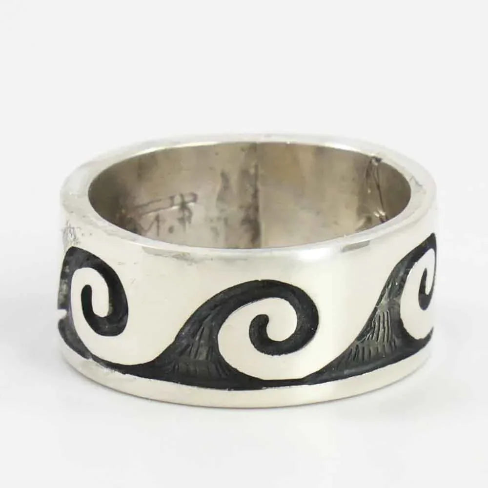 Hopi Water Wave Ring