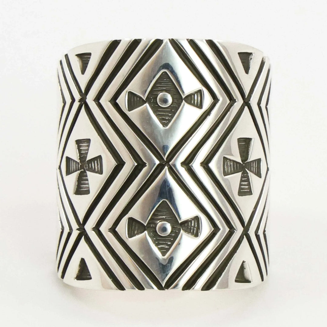 Stamped Silver Ring